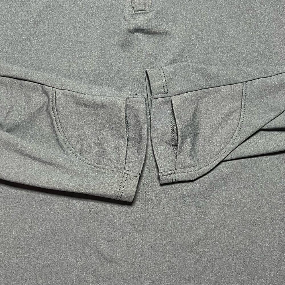 Rhoback Solid Performance Q-Zip Women's Large Fleet Navy TARGA Logo Golf EUC - Picture 9 of 13